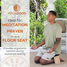 Load image into Gallery viewer, YOGA DOOD Portable Meditation Bench