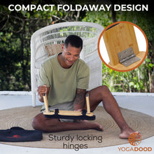 Load image into Gallery viewer, YOGA DOOD Portable Meditation Bench