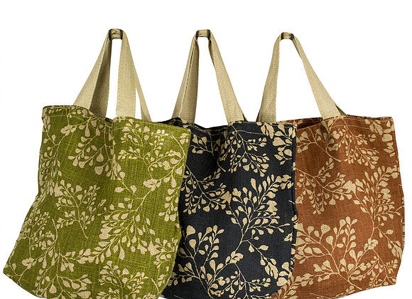 Apple Green Duck Jute Bag YOGA DOOD
