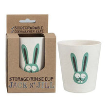 Load image into Gallery viewer, JACK N’ JILL Storage Rinse Cup Bunny Biodegradable