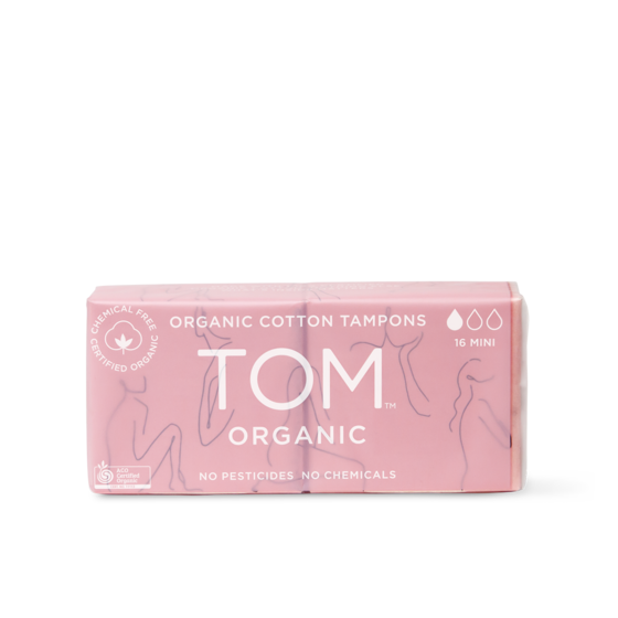 TOM ORGANIC Mini Tampons 16 Packs – YOGA DOOD