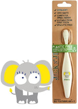 Load image into Gallery viewer, jack n jill bio toothbrush elephant1