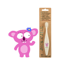 Load image into Gallery viewer, jack n jill bio toothbrush koala1