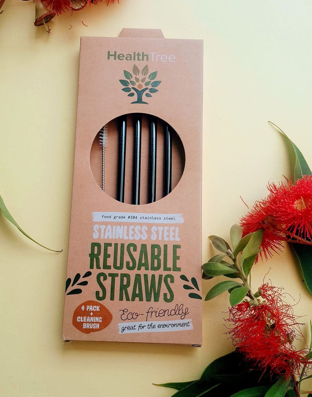 Rose Gold Eco-Friendly Reusable Straws