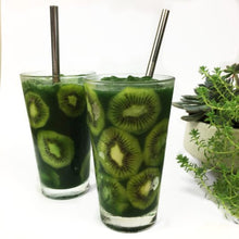 Load image into Gallery viewer, EVER ECO Stainless Steel Straws 4 Pack Straight
