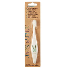 Load image into Gallery viewer, Jack n Jill Biodegradeable Toothbrush Bunny
